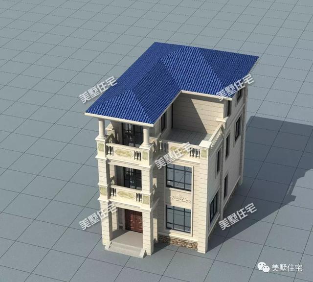 占地79平三層農村別墅設計圖，重新定義空間，小面積實現大驚喜