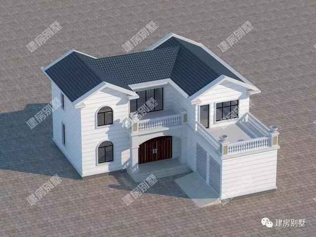 新中式風(fēng)格鄉(xiāng)村自建房推薦，復(fù)古有韻味，兩棟很有味道的住宅