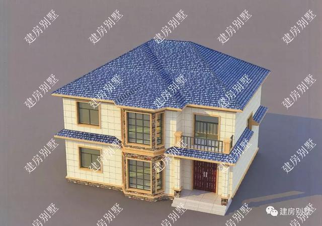 兩棟簡(jiǎn)單大氣的別墅設(shè)計(jì)圖，第一棟造起來(lái)只要20多萬(wàn)