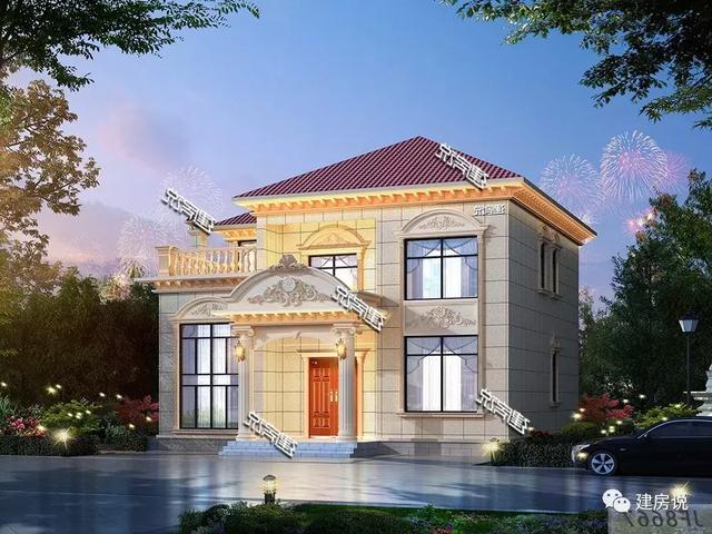 漂亮別墅設計圖，28萬就能建，搶手！非常搶手！