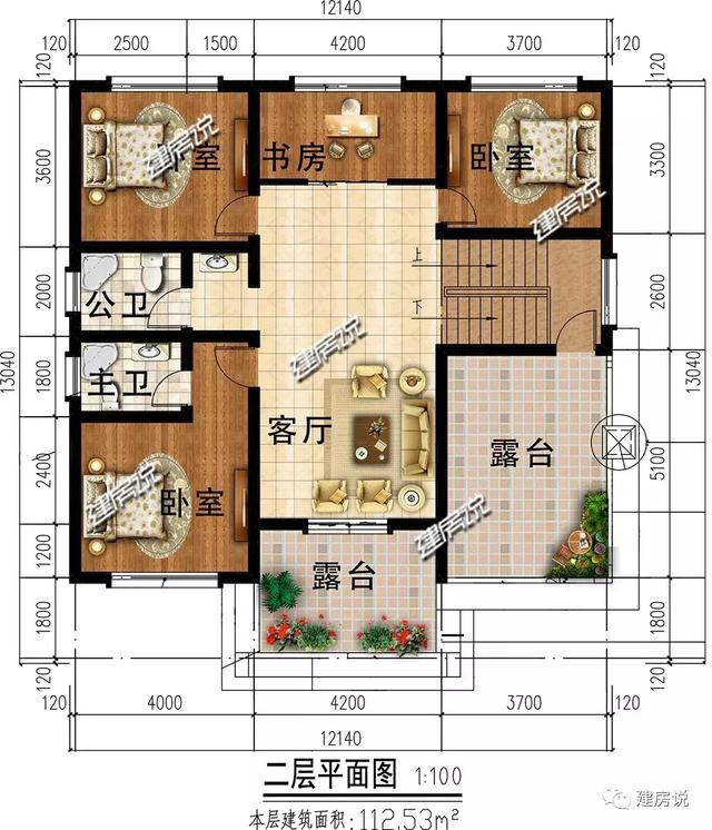 漂亮別墅設計圖，28萬就能建，搶手！非常搶手！
