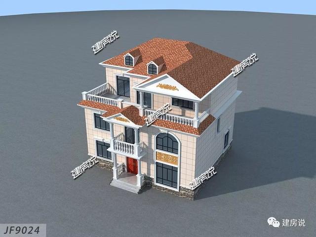 漂亮別墅設(shè)計圖，花43萬建，新年新氣象，開運一整年