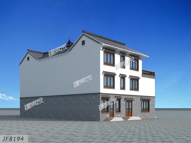 超贊的中式別墅設計圖，建棟在村里好風光，人人豎起大拇指！