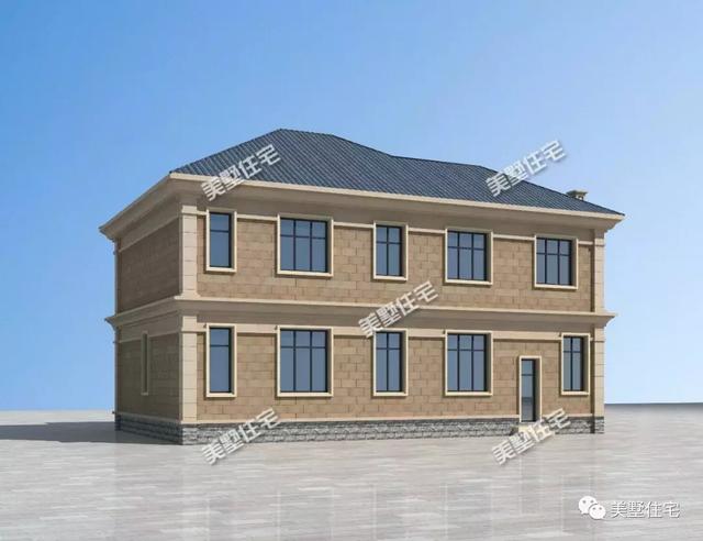 小別墅設計圖，二十多萬就能建，6間臥室還帶車庫，太值了！