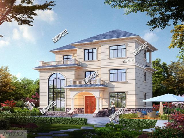 農村最漂亮三層別墅設計圖，圖紙看了快收藏，開春就建房