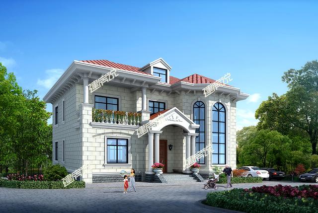 江西老表的別墅設計圖，花20萬建造，村里人那叫一個夸好，紛紛問他借圖紙