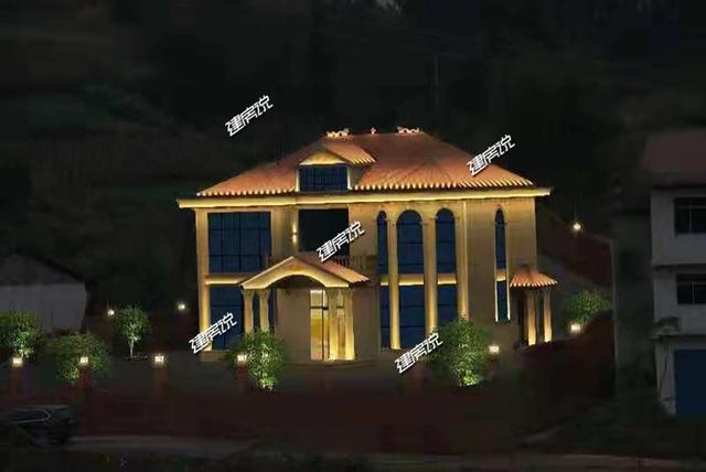 江西老表的別墅設計圖，花20萬建造，村里人那叫一個夸好，紛紛問他借圖紙