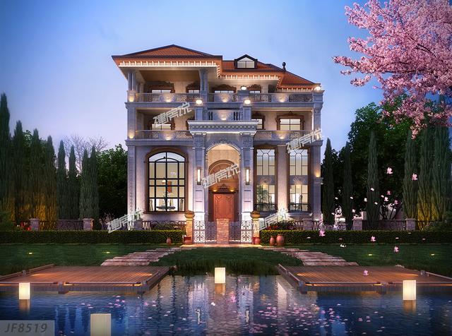 精美別墅設計圖，福建人可真有本事，500萬的別墅，在當地還是普通房子