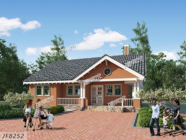 7款實(shí)用一層別墅設(shè)計(jì)圖，最低造價(jià)19萬，你值得擁有