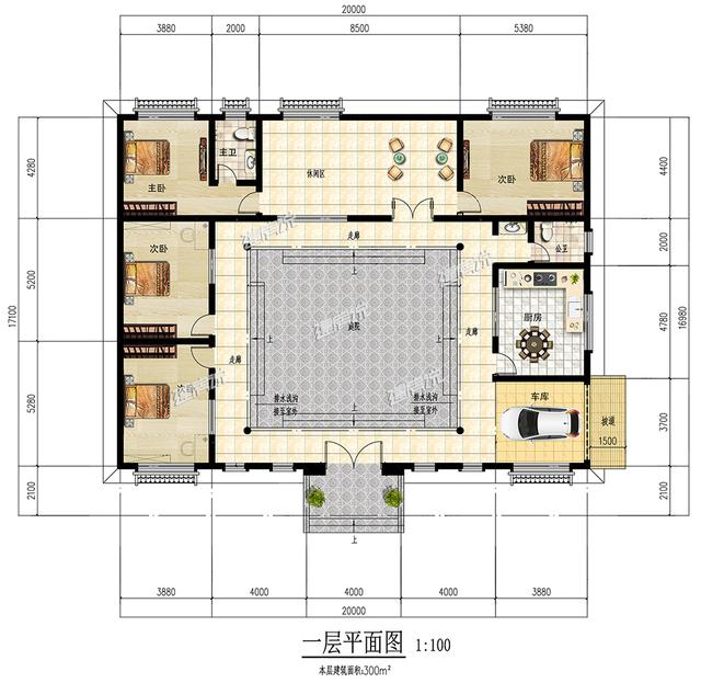 7款實(shí)用一層別墅設(shè)計(jì)圖，最低造價(jià)19萬，你值得擁有
