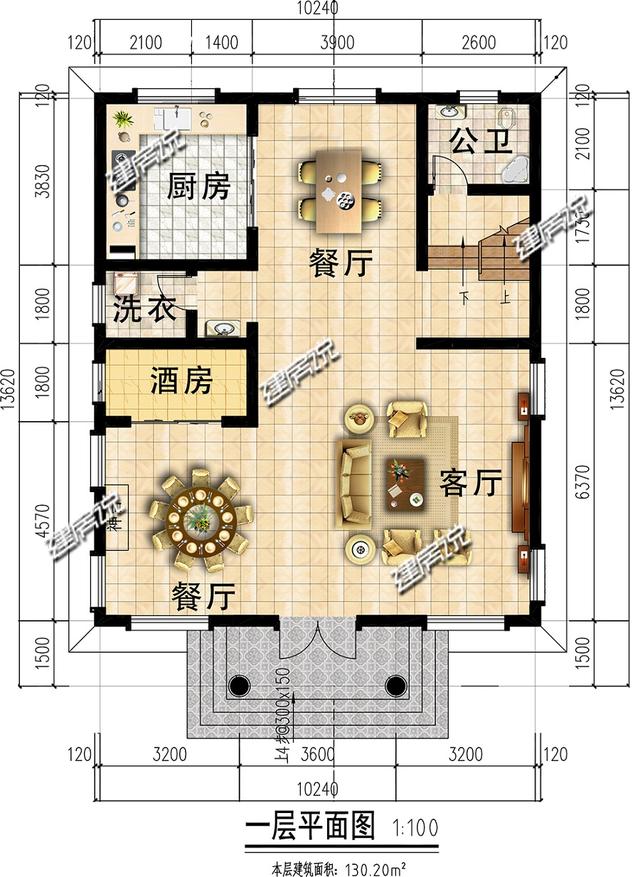 3層別墅設計圖推薦，童先生建了棟給父母，村里人十分眼紅，天天去串門