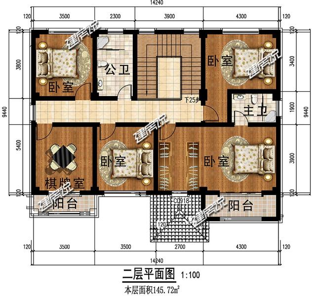 簡單別墅設(shè)計(jì)圖，厲害了！在農(nóng)村，30萬就能建一棟這么漂亮的別墅