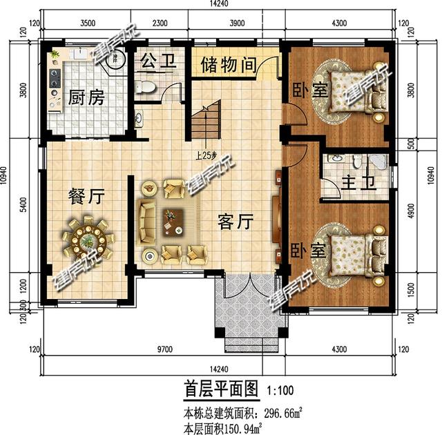 簡單別墅設(shè)計(jì)圖，厲害了！在農(nóng)村，30萬就能建一棟這么漂亮的別墅