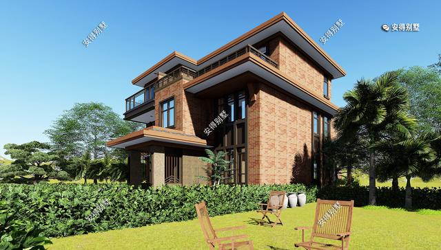 百看不厭的現(xiàn)代中式別墅設(shè)計(jì)圖，只怪沒早看到這套圖紙，平面一級(jí)棒！