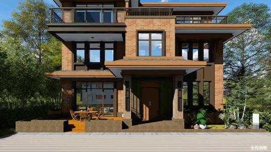 百看不厭的現(xiàn)代中式別墅設(shè)計(jì)圖，只怪沒早看到這套圖紙，平面一級(jí)棒！