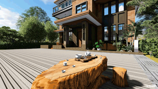 百看不厭的現(xiàn)代中式別墅設(shè)計(jì)圖，只怪沒早看到這套圖紙，平面一級(jí)棒！