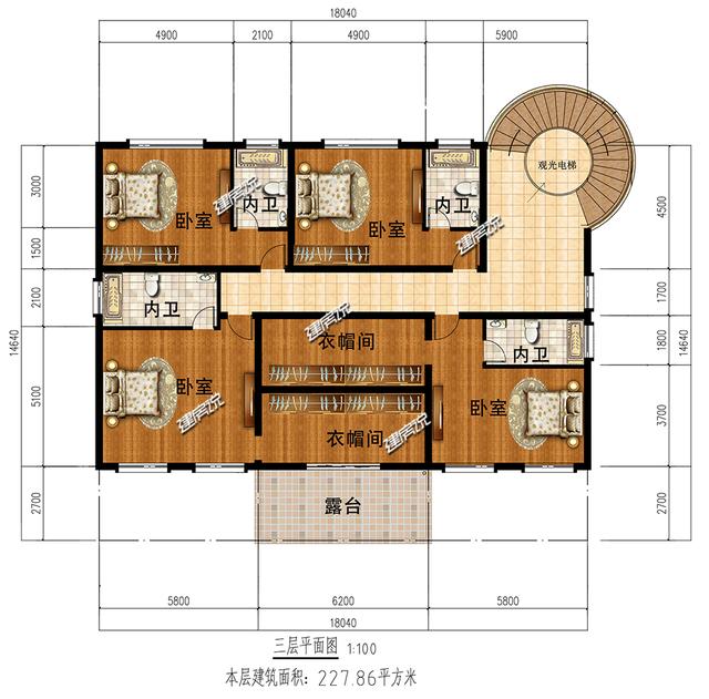 120萬的福建別墅設計圖，夠氣派夠牛掰，建棟在村里就是風云人物了
