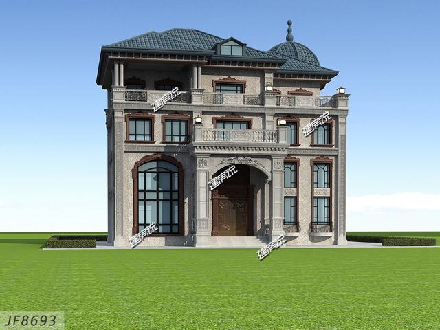 120萬的福建別墅設計圖，夠氣派夠牛掰，建棟在村里就是風云人物了