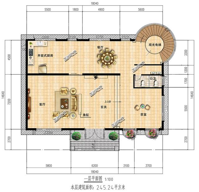120萬的福建別墅設計圖，夠氣派夠牛掰，建棟在村里就是風云人物了