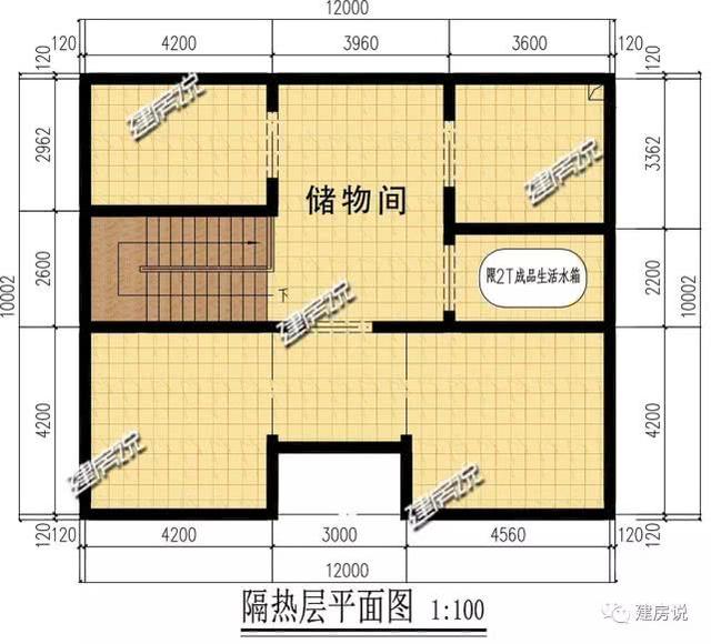 125㎡新中式別墅設計圖，經典又實惠，好戶型，歡迎收藏！
