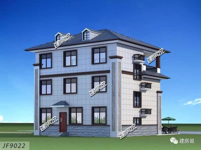 125㎡新中式別墅設計圖，經典又實惠，好戶型，歡迎收藏！