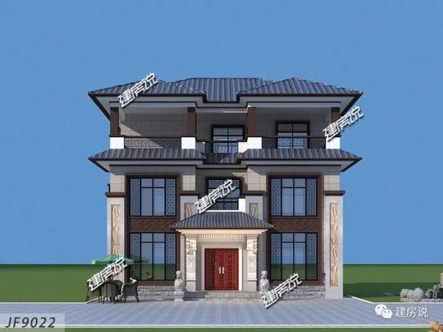 125㎡新中式別墅設計圖，經典又實惠，好戶型，歡迎收藏！