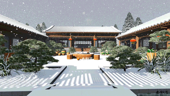 有規(guī)有矩、方正大氣的中式四合院設(shè)計圖推薦