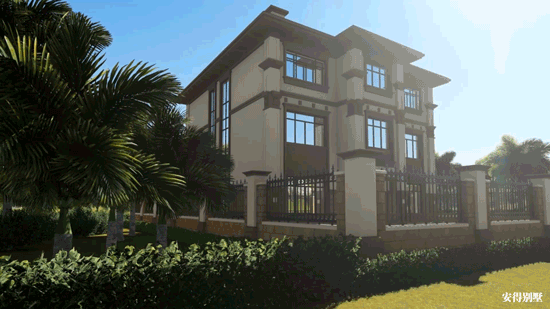 豪華3層歐式別墅設(shè)計(jì)圖，12x14室內(nèi)挑空大廳、超多臥室，驚艷全村