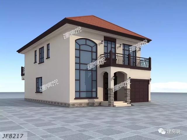 異國風情的別墅設計圖，31萬建造，天天如度假，太享受了！