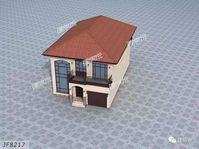 異國風情的別墅設計圖，31萬建造，天天如度假，太享受了！