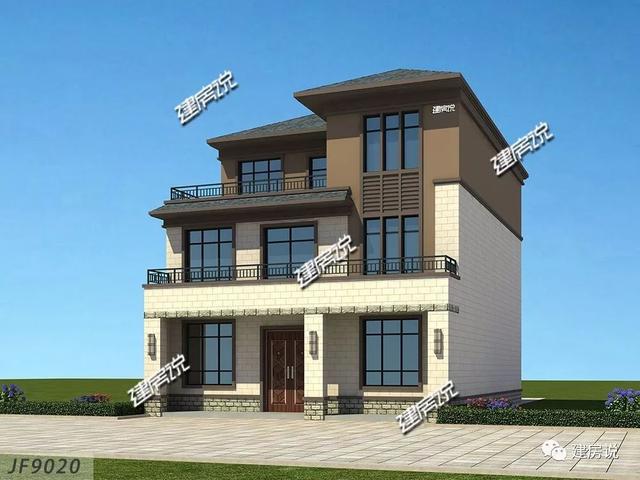 這套3層新中式設計圖，耐看又實用，不建一棟太可惜了