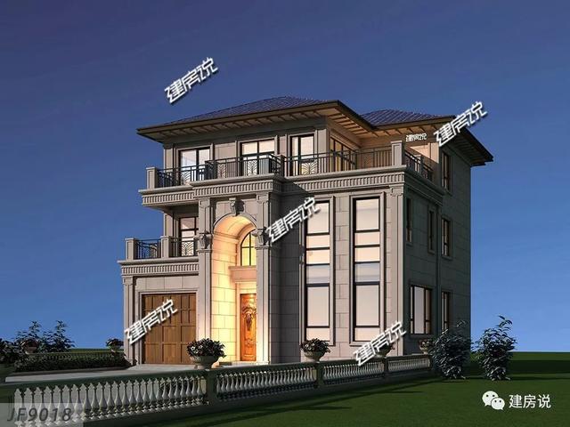 3層別墅設計圖，選這款，實用又上檔次，完全不輸大豪宅