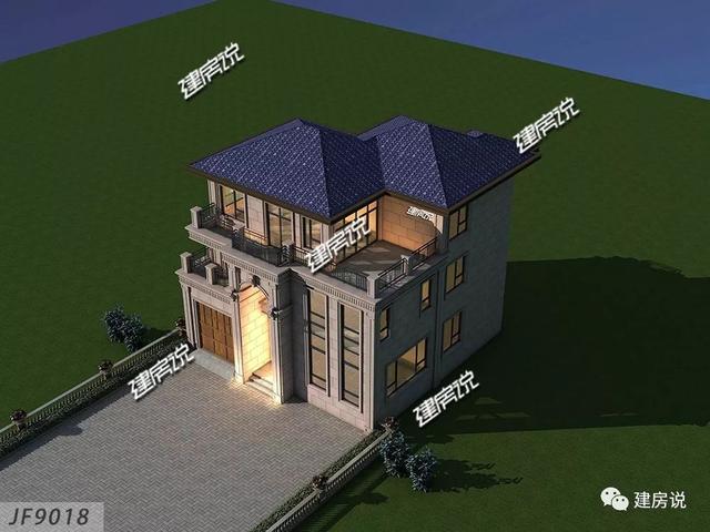 3層別墅設計圖，選這款，實用又上檔次，完全不輸大豪宅