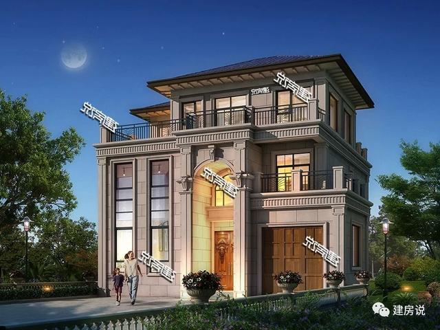 3層別墅設計圖，選這款，實用又上檔次，完全不輸大豪宅