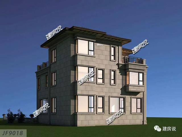 3層別墅設計圖，選這款，實用又上檔次，完全不輸大豪宅