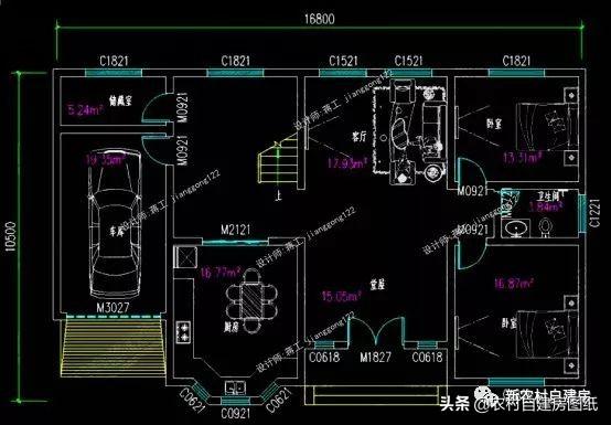 7款農(nóng)村二層別墅設(shè)計(jì)圖，每款都有大露臺(tái)，第4款讓人移不開眼睛