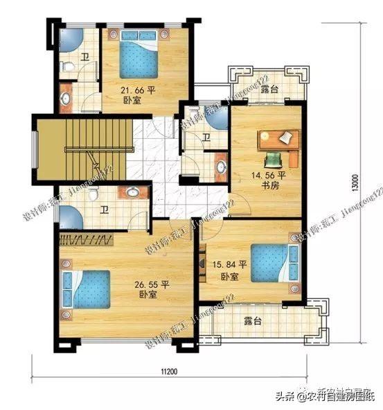 3款帶地下室農村別墅設計圖，第1款人人建得起，第3一看就是有身份的人