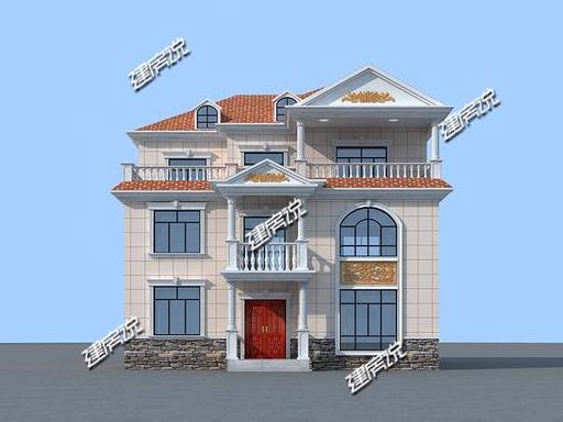 這棟三層歐式別墅設(shè)計圖深受農(nóng)村歡迎，蓋好了人人羨慕不已