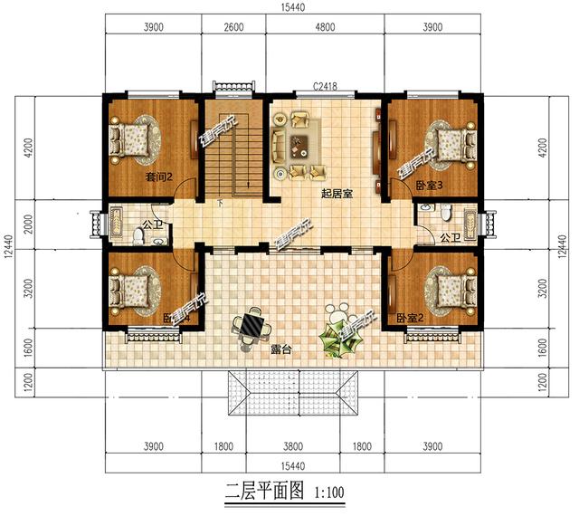 現在許多人建房，都偏愛中式風格，四合院別墅才是中國最美的房子，這樣設計，美呆了