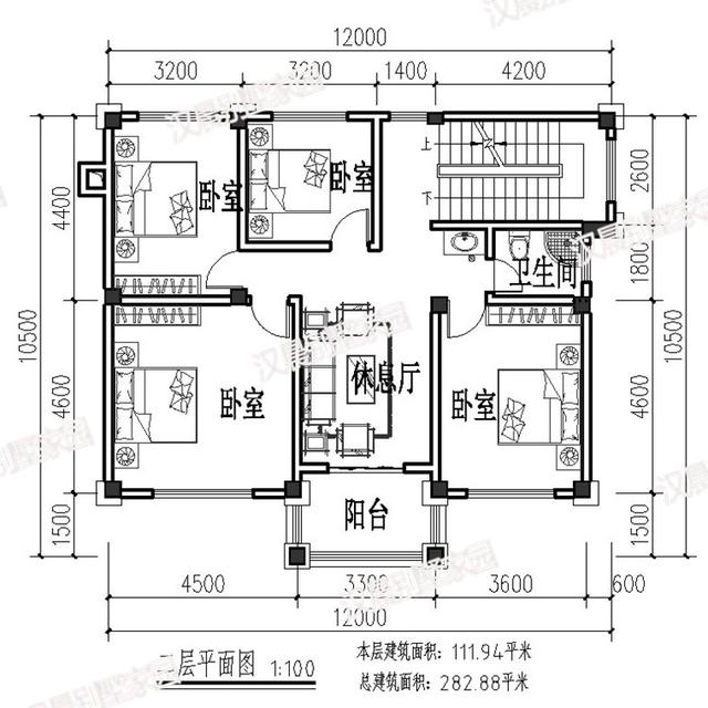 三層簡約農村別墅設計圖外觀實景素淡典雅，戶型大方功能實用