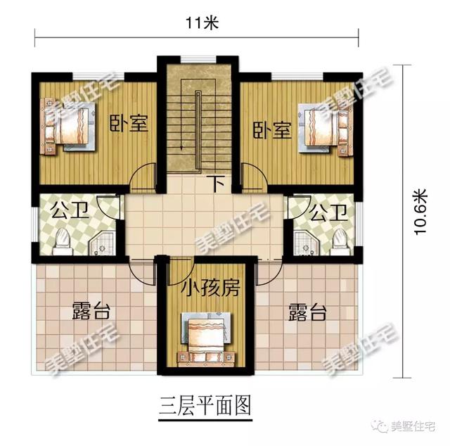 新款現代風別墅設計圖，外觀簡約時尚，占地116平