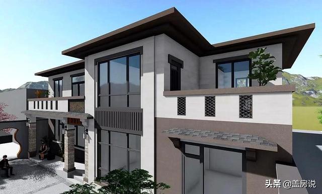 中式別墅設計圖就是優秀，外觀上恬淡安舒，溫潤清雅，內部結構實用又簡潔