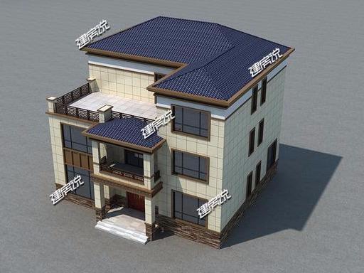 我有一棟漂亮的中式別墅設計圖，要和你分享，圖紙收藏開春就建房