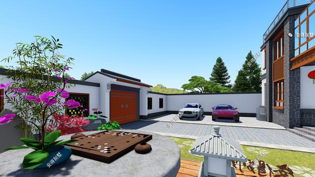 新中式三層別墅設計圖，戶型實用、外觀精美、施工簡單！