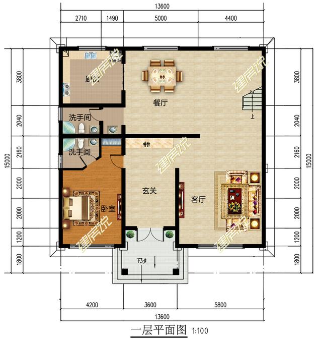 精美三層別墅設(shè)計(jì)圖，湖南小伙60萬(wàn)建，主體剛落成村里人都說(shuō)氣派，圖紙快快收藏好