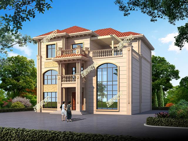 精美三層別墅設(shè)計(jì)圖，湖南小伙60萬(wàn)建，主體剛落成村里人都說(shuō)氣派，圖紙快快收藏好