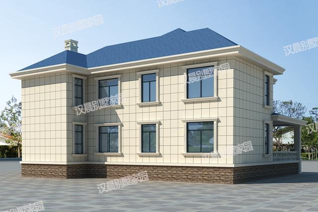 二層鄉(xiāng)村自建房圖紙，14.5X12.8米低調(diào)外觀經(jīng)典內(nèi)涵，臥室緊湊實(shí)用嗎