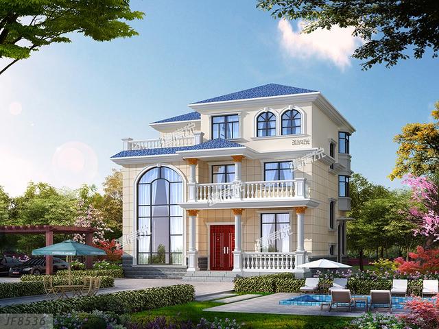 3層別墅設計圖，建成這樣，再也不用擔心娶不到媳婦，門都要被踏破