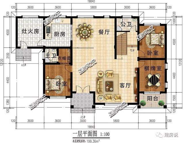 歐式別墅設計圖，江西老表花35萬建了，村里人都以為花了50萬，面子賺足了