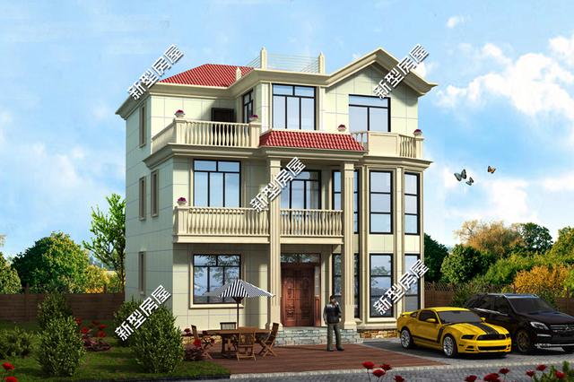 9套農村漂亮實用自建房設計圖，主體30萬就能建成，你選哪套？